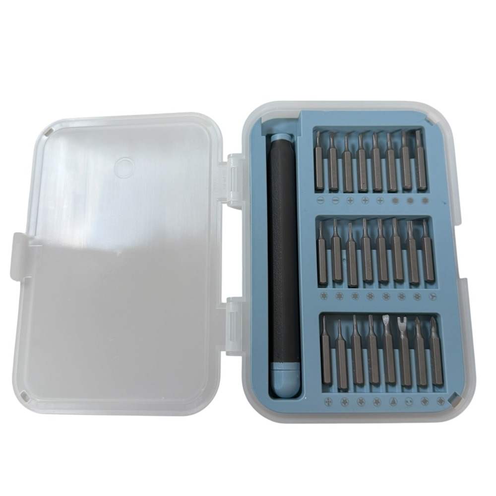 IKEA TRIXIG 25 Piece Precision Screwdriver Set Blue Black Tool Kit NEW